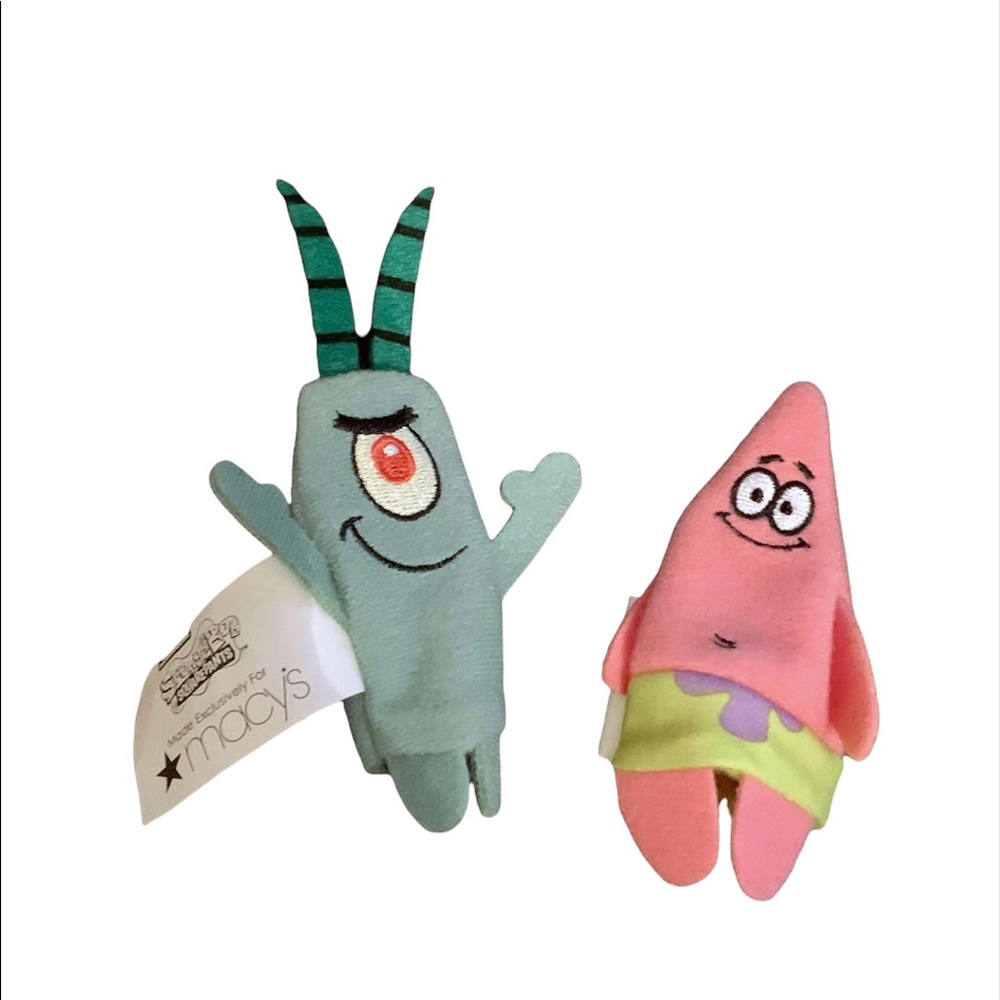 NWOT 2 SpongeBob finger puppets